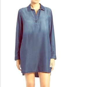 Cloth & Stone Denim Shirt Dress #Anthropologie